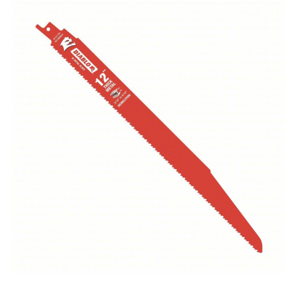 12" Bi-Metal Recip Blade [Thick Metal / Demolition] - 8/10 TPI
